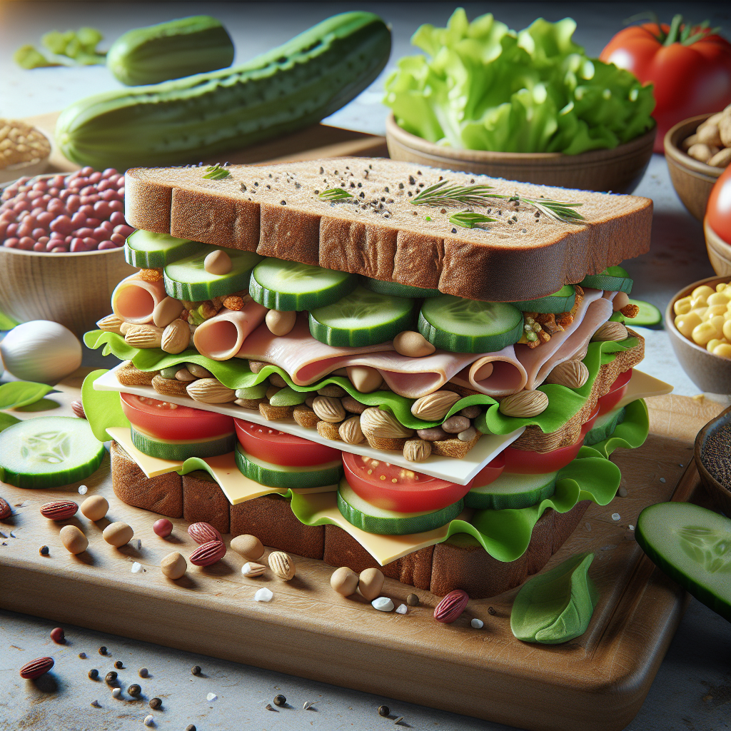 Doğru Sandviç Nasıl Olmalı ? Protein bombası bir tarif!