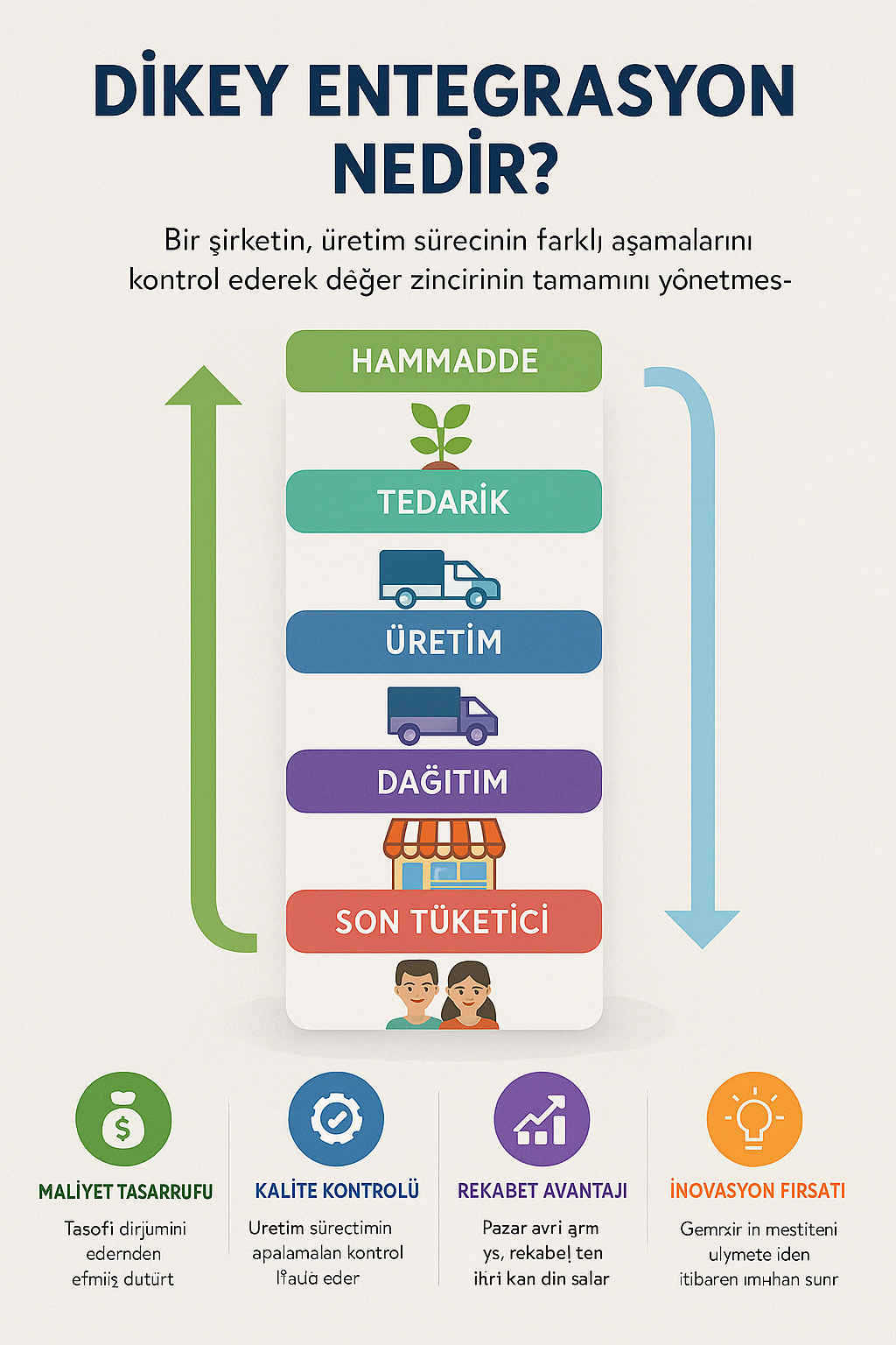 Dikey Entegrasyon ( Dikte Entegrasyon ) Nedir ?